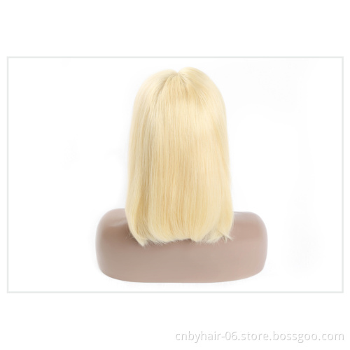 13x6 613 Blonde Short Bob Wigs Remy Brazilian Straight 1B 613 Lace Wig Ombre Lace Front Human Hair Wig For Women